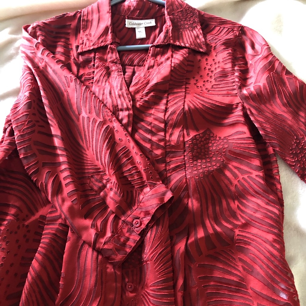 Red orange top